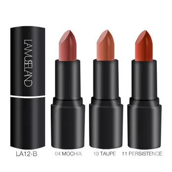 

3Pcs/Set Moisten Waterproof Silk Velvet Lipstick Matte Natural Lasting Lips Beauty Makeup Tool Y1