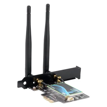

AX200 2974Mbps Wireless Wifi Adapter PCI-E Adapter 2.4G/5Ghz Dual Band Bluetooth 5.0 WiFi Receiver Antenna Network Card Module