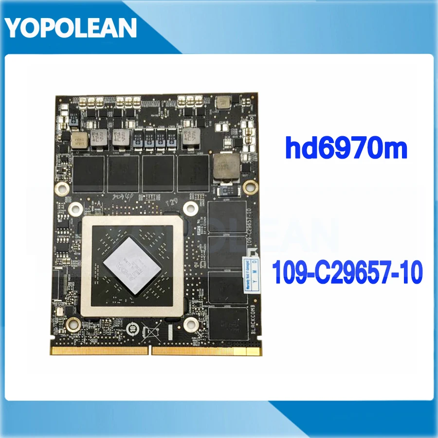 Видеокарта для iMac 661 5969 1 Гб 2 HD6970M HD6970 Графическая карта VGA 27 &quotA1312 6970 109 C29657 10 2011