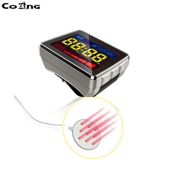 

High Blood Pressure Laser Therapy Device LLLT Laser Wrist Watch Type Factory Offer