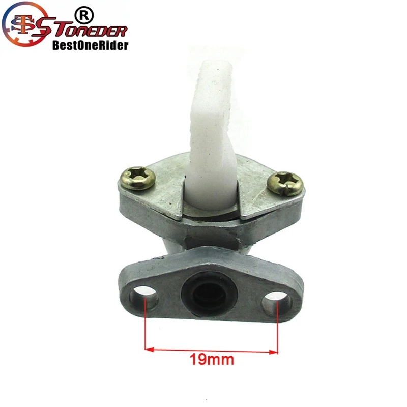 STONEDER Carb топливный переключатель Petcock кран карбюратор клапан для 2 такта 47cc 49cc мини мото грязи карманный велосипед