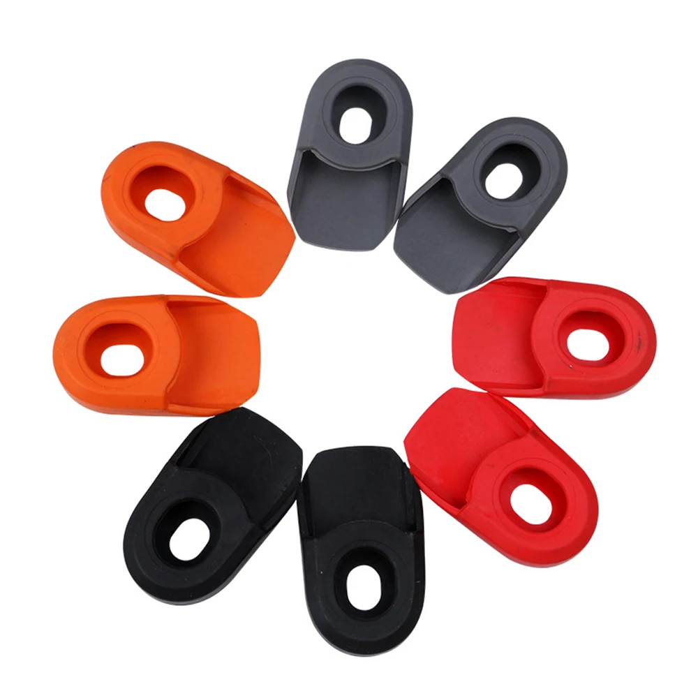 

2 PCS Bike Crank Cover Protector Silica Gel Bicycle Race Crank Boot Protectors Crankset Protective Case