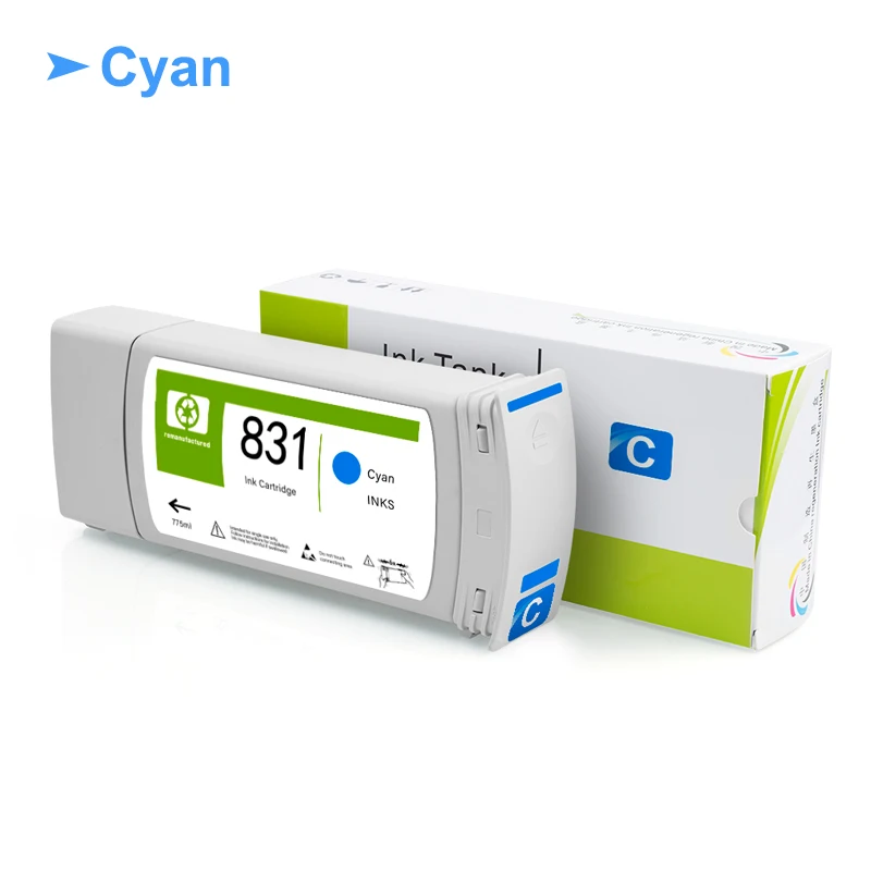 HP Latex 831B インクカートリッジ 日本HP 未使用品｜HP Latex 831B インクカートリッジ ブラック 775ml