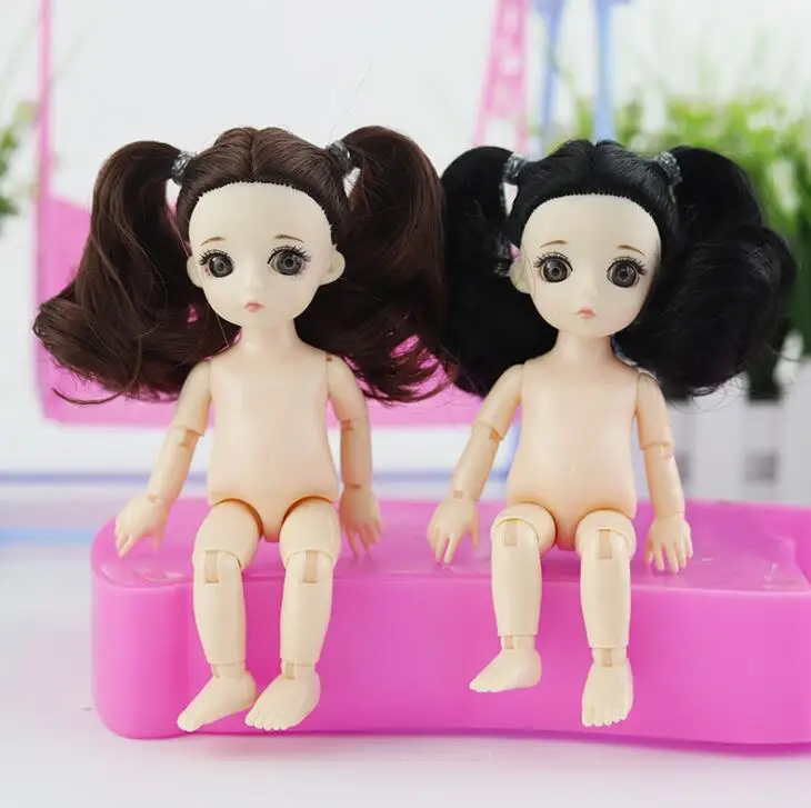 13 подвижных шарнирных 16 см 1/8 куклы игрушки BJD кукла голая обнаженная женская мода тела Куклы Игрушки для девочек подарок нормальная кожа