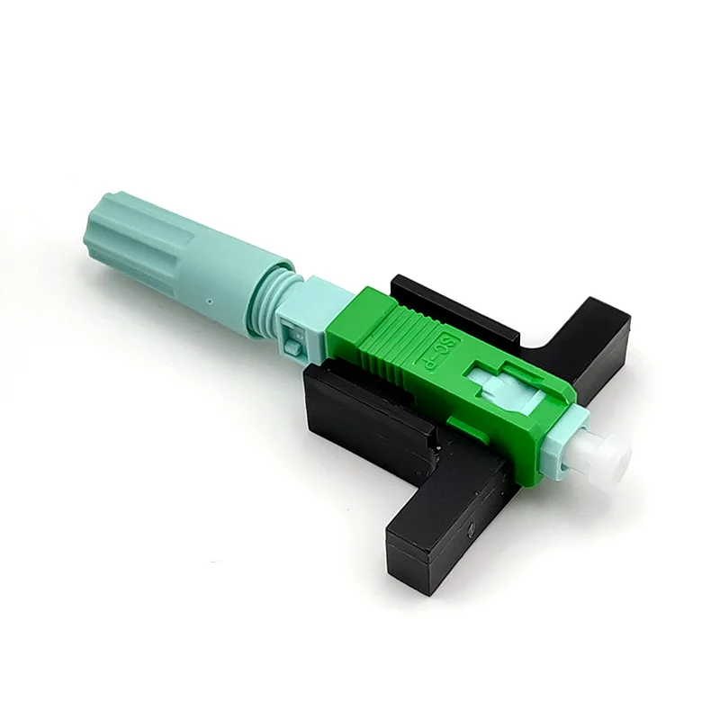 20/50/100 PCS 58MM SC APC UPC SM Single-Mode Optical Connector FTTH Tool Cold Connector Tool Fiber Optic Fast Connnector
