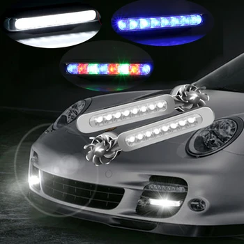 

2pcs Car Daytime Running Lights For VW Volkswagen Passat B6 B7 B8 Golf 4 MK4 5 7 Tiguan Car Tuning Wind Grills Headlight Strip