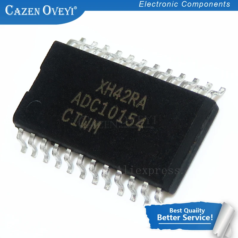 

1pcs/lot ADC10154CIWM ADC10154 SOIC-24 Analog-to-Digital Converter New In Stock