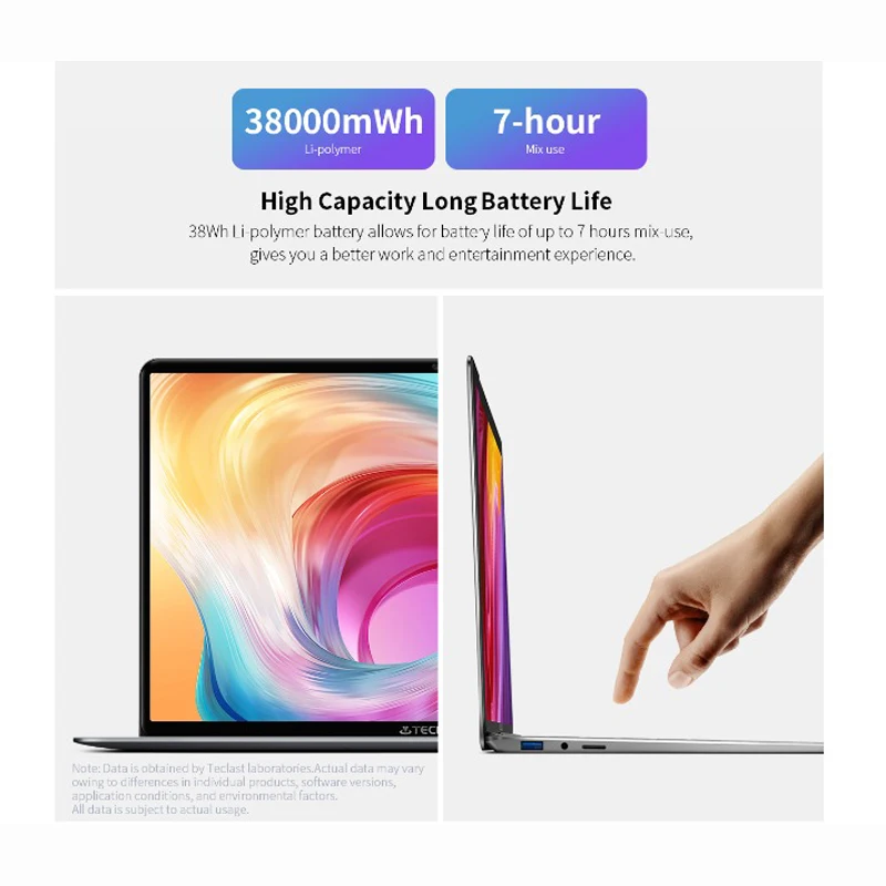 Teclast F7S Notebook 14.1“ 8 GB RAM 128 GB SSD