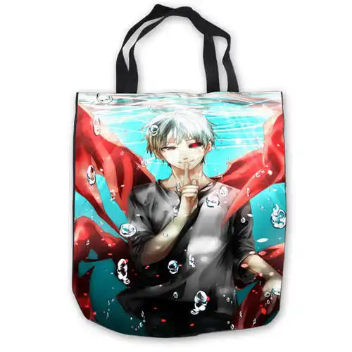 

Custom Canvas kaneki_ken_from_tokyo_ghoul_ (1) Tote Hand Bags Shopping Bag Casual Beach HandBags Foldable 180911-02-62