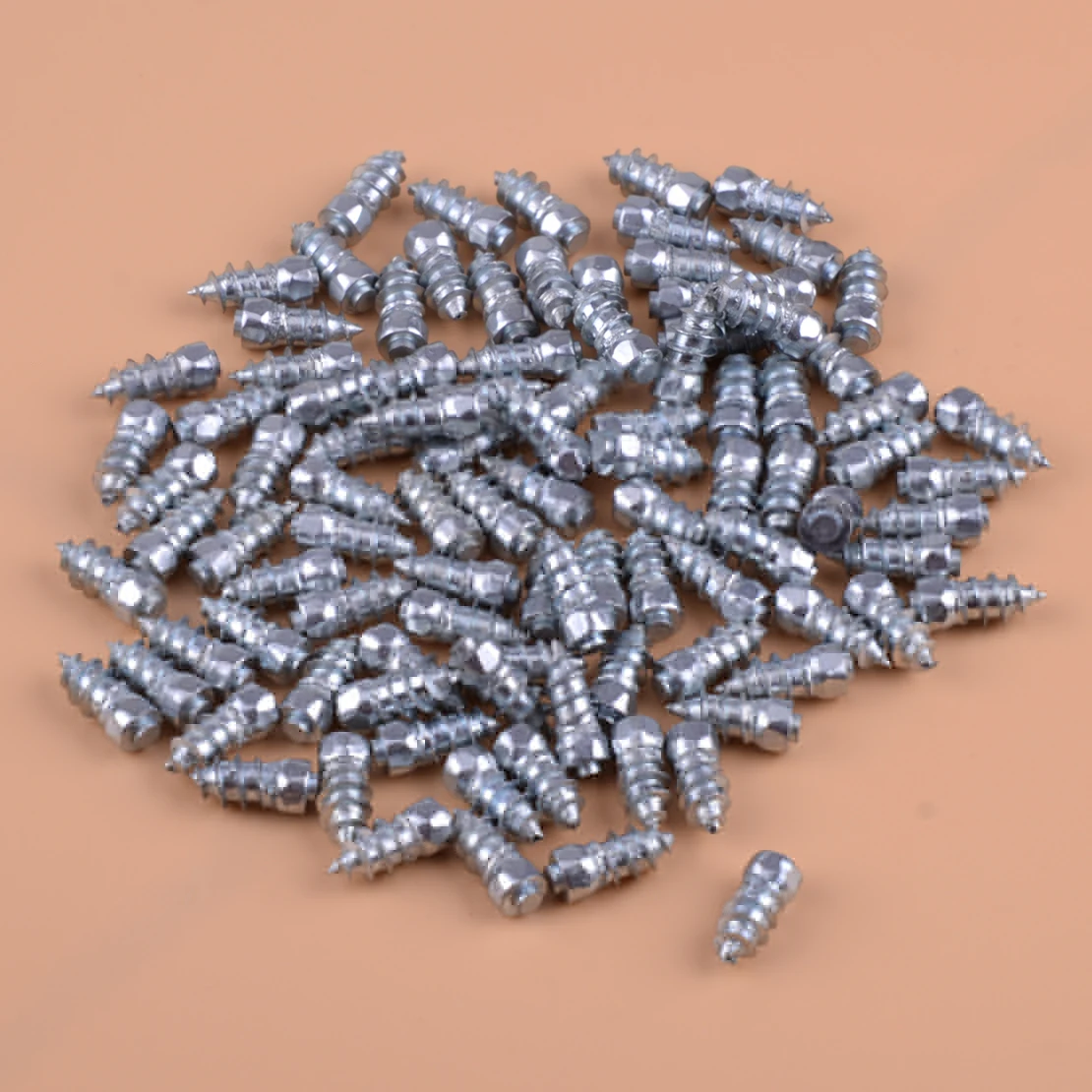 Alloy 100pcs 15mm Car Truck Steel Wheel Tire Tyre Spikes Screw Stud