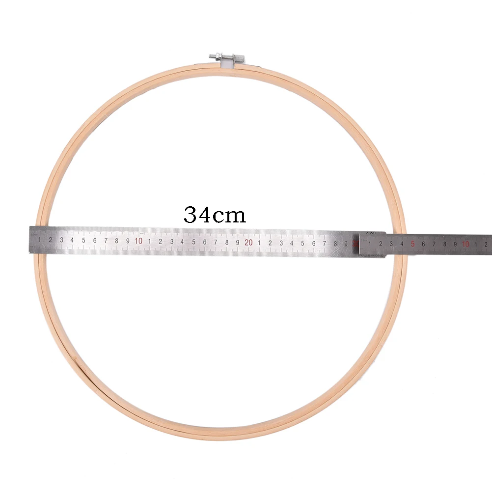 8 Размер 13-34 см бамбуковая рамка для вышивания кольца для рукоделия устройство для вышивки крестом круглая петля ручные бытовые швейные инструменты