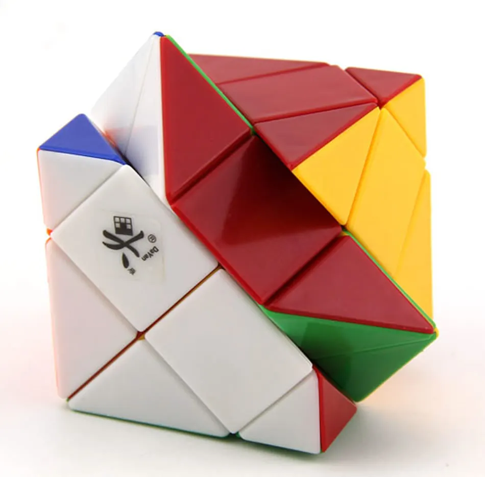DaYan 4 оси перекошенный 4x4x4 магический куб 4x4 перекошенный Профессиональный Neo скорость головоломка антистресс Развивающие игрушки для детей