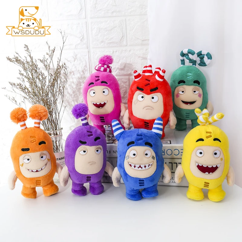 7PCS Oddbods Plush Stuffed Toys Kawaii Fuse Bubbles Newt Pogo Slick Jeff  Zee Cute Cartoon Anime Cute Soft Pillow Dolls Baby Gift - AliExpress
