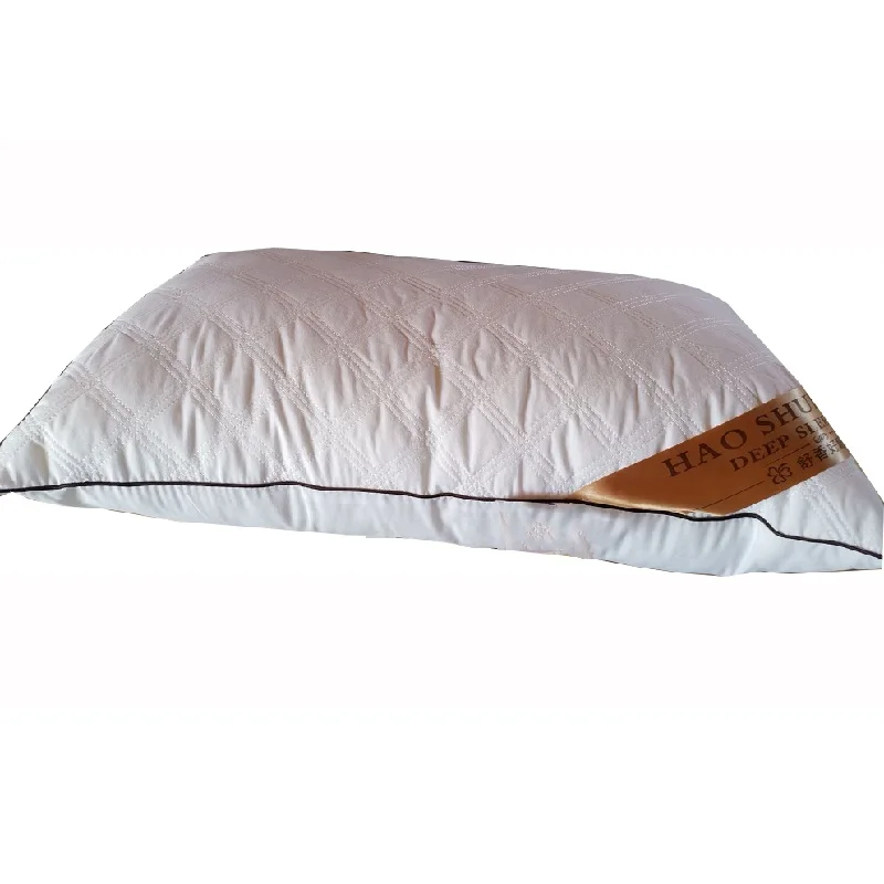 

1PC Feather Velvet Filling Sleeping Pillow Orthopedic Protect Cervical Relieve Neck Shoulder Pain Pillow Core Three Size Choose