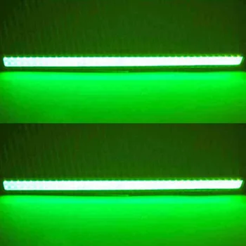 

6PC COB Green LED Car Fog DRL Daytime Running Lamp Light DC 12V 17cm Waterproof