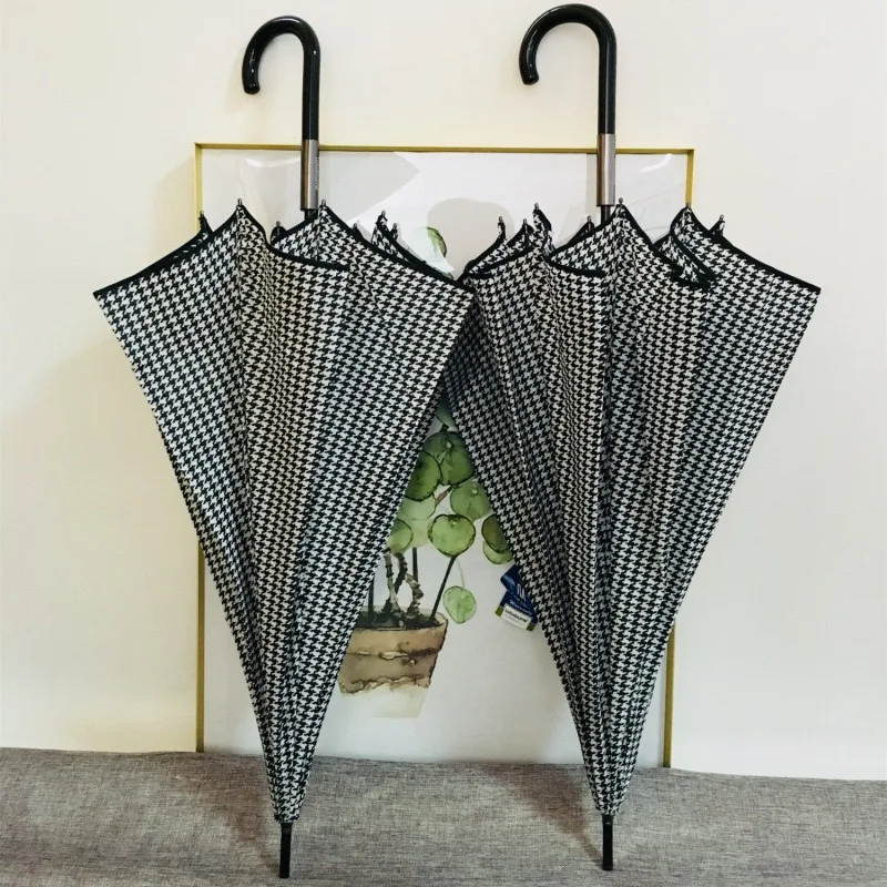 

Длинные ветрозащитные зонтики для мужчин и женщин, большой зонт от дождя, большой размер, диаметр 112 см, бренд, 8K