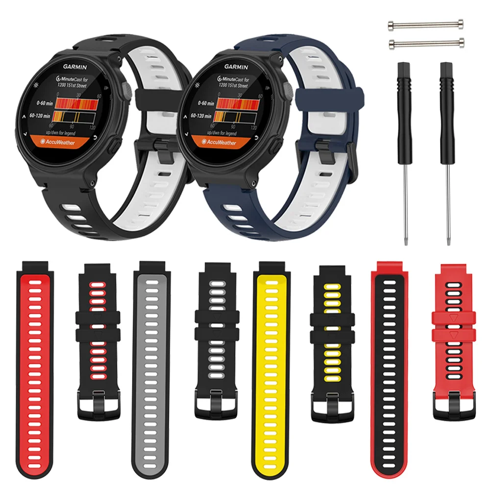 Baaletc Cinturino In Silicone Per Garmin Forerunner 735Xt Cinturino Da Polso Per Garmin Forerunner 235/230/220/620/630 Smart Watch