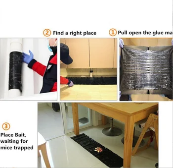 

1.2m Garden Pests Supplies Rat Glue Trap Board Super Sticky Rat Snake Special Bard Mouse Trap N06