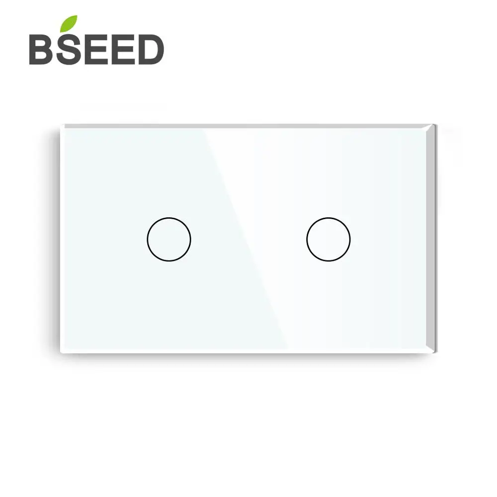 Беспроводной сенсорный диммер Bseed US 2 клавиши 1 канал светодиодсветильник панель