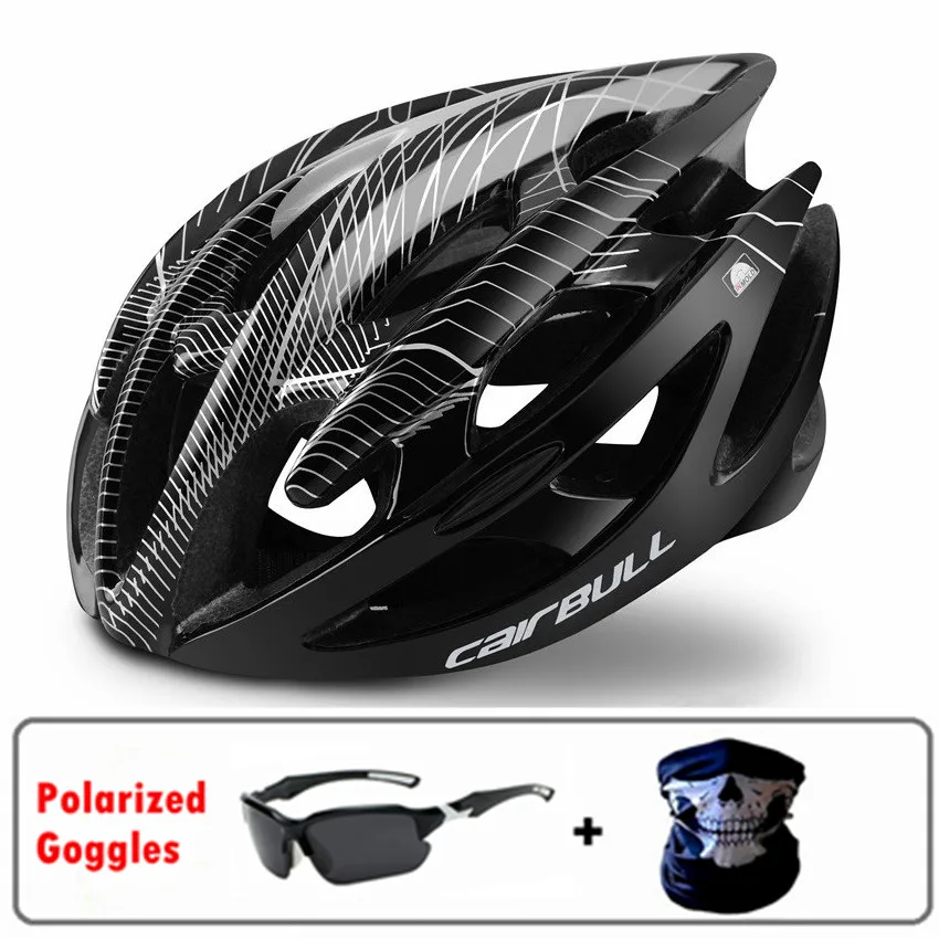 Stylish Bike Helmet Cycling Safety Hat Man Women MTB Road Bicycle Protected Helmets for Bicycles Cap TT Casco Ciclismo | Спорт и