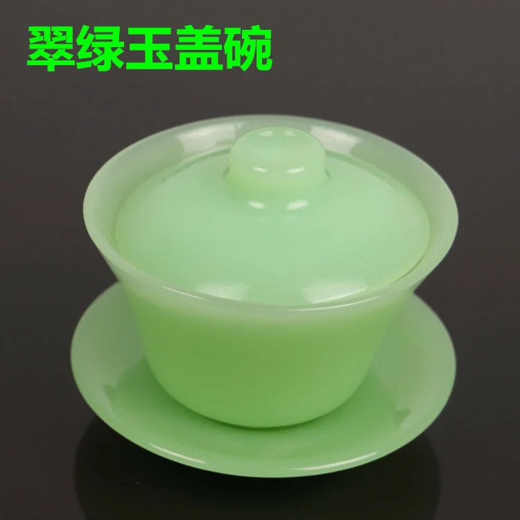 Специальная Нефритовая чашка с белым нефритом наложница императора стеклянная