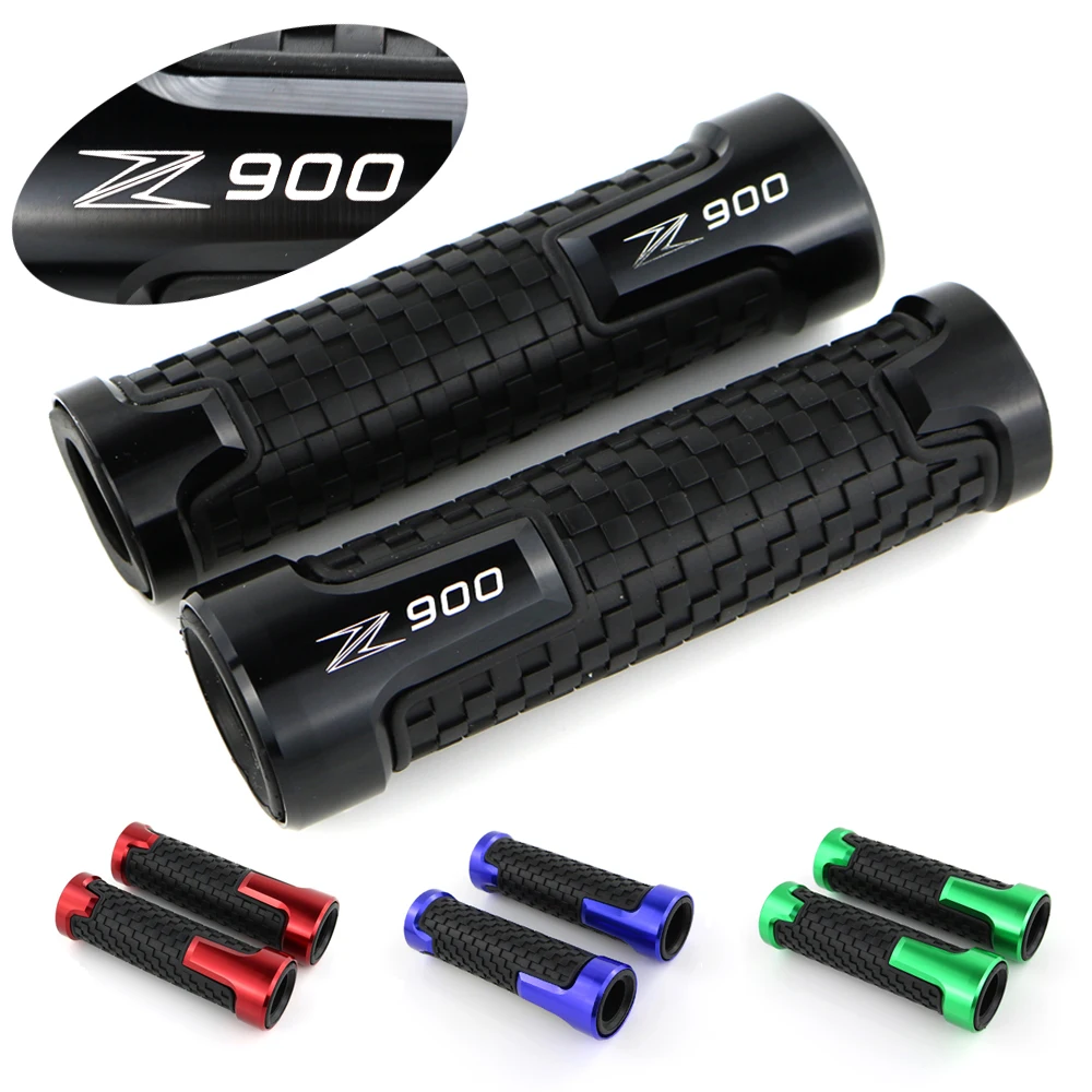 

For Motorcycle Kawasaki Z900 Handlebar Handle Grips CNC Aluminum None-Slip Rubber