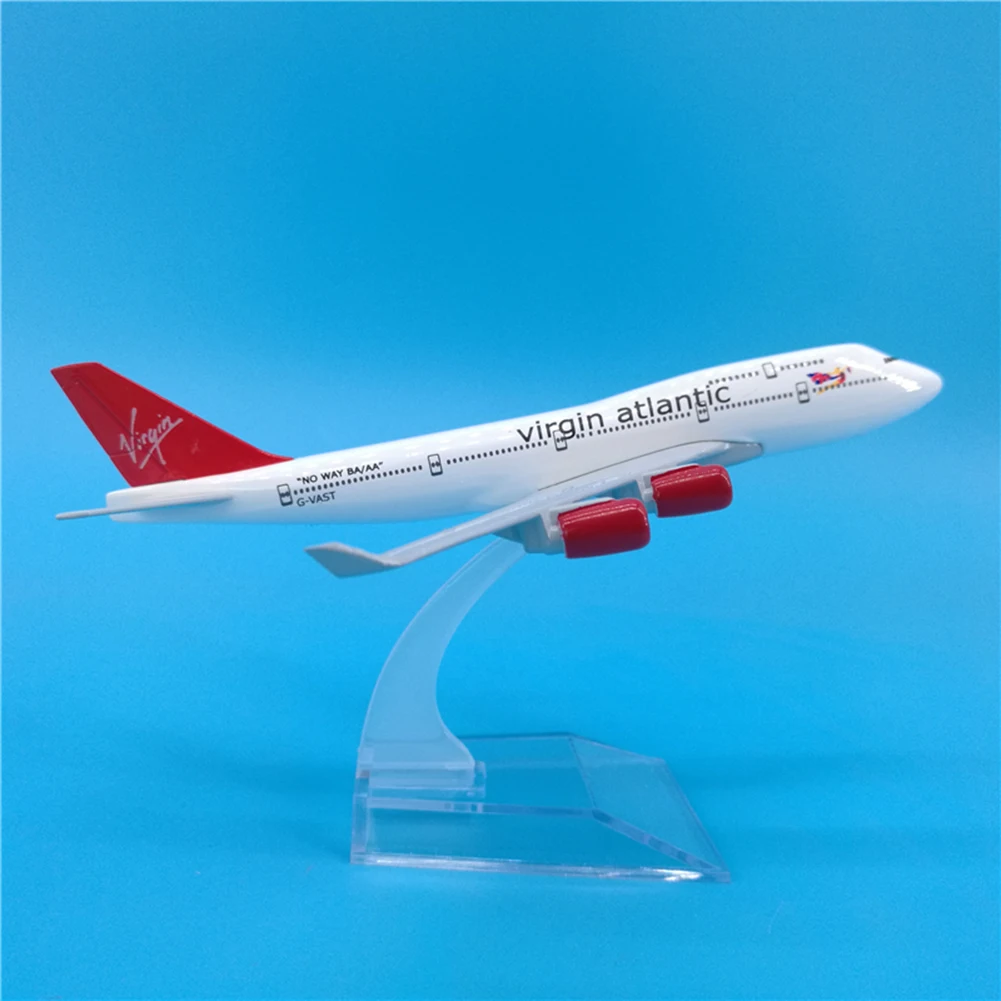 Kids Toy 1/400 16cm Kids Plane Model Toy A330 Diacast Airliner Plane Model Collectible with Base Education Gift