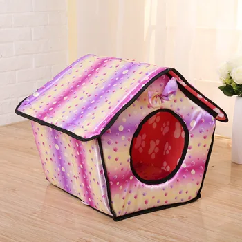 

Dog House Pet House Dog Bed Cat House Small Animal Tent Princess Dog House Suitable for Small and Medium Sized Dogs