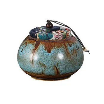 

Portable Ceramics Tea Box Holder Sweetmeats Candies Cans Teaware Jar Storage Tin Containers Kitchen Storage Box