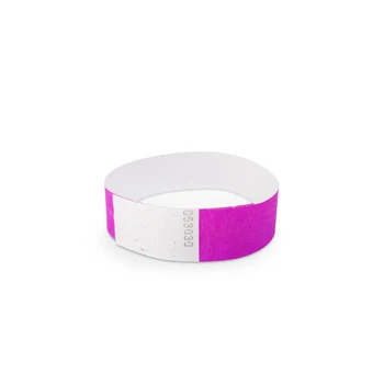 

Solid Light Blue Color 3/4 inch Tyvek Wristbands Suitable for Parties Events 500 piece Free Shipping