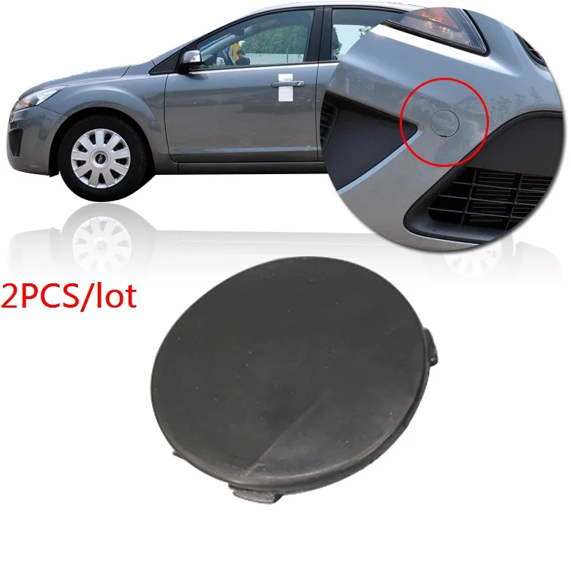CAPQX 2 шт./лот передний бампер буксировочный крючок крышка для Ford Focus 2009 2010 2011 2012