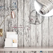 Wood Wallpaper  Waterproof Self Adhesive PVC Oil Proof Contact For Wall Bathroom Kitchen Furniture Renovation Home Improvement