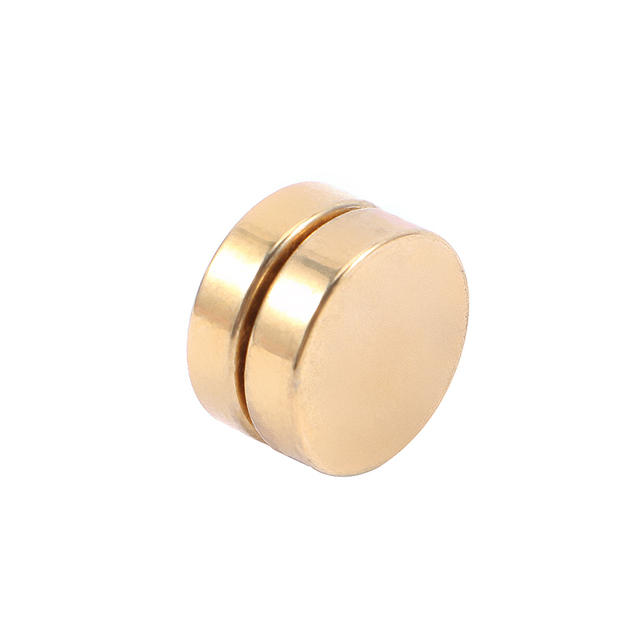 Pcs 6/8/10 mm Double Side Magnetic Earrings Non Piercing Men Clip On Earrings Stainless Steel Men's Magnet Ear Studs