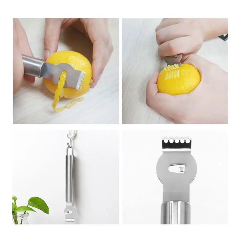 Терка QueenTime из нержавеющей стали для измельчения лимона и зестера терка сыра