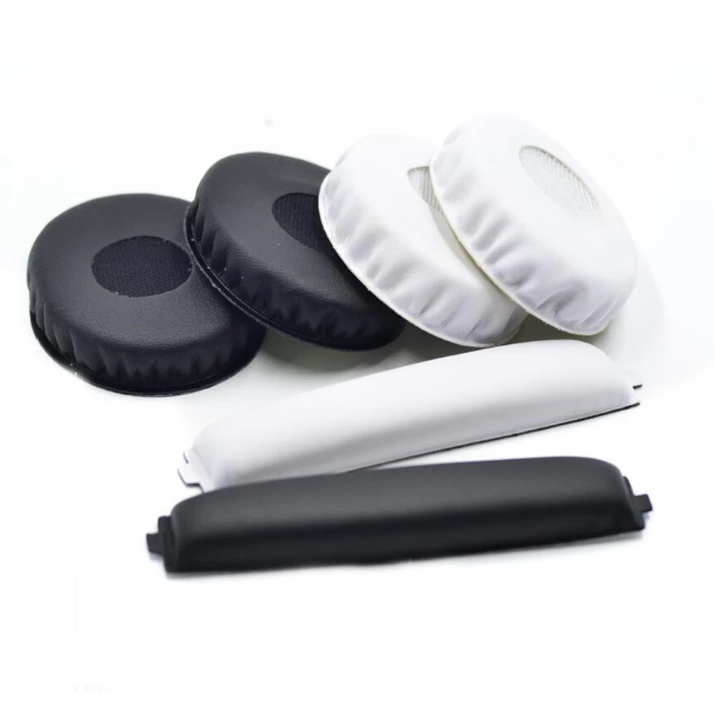 Сменные амбушюры для наушников Кожаная подушка + накладка на голову Sennheiser HD218 HD219