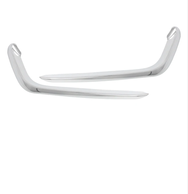 Front lamp chrome decoration exterior front lamp eyebrow strip for vw Passat B8 2015 car accessories
