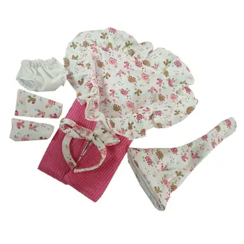 

Handmade Doll Quilt Hat Socks Pink For 10-11" Reborn Doll Dress Up Accessory Baby Girl Clothes Christmas Baby Clothes