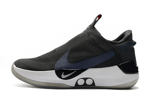 5 Nike адаптироваться BB Черный Мощность шнуровка Ограниченная серия для мужчин Баскетбол обувь Высокое качество адаптироваться BB черный/красный - Цвет: 5