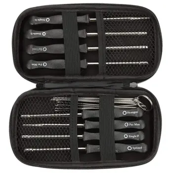 

(Pack of 8) Carburetor Adjustment Tool Screwdriver + Carburetor Cleaning Kit + Carrying Case for Common 2 Cycle Small Engine S