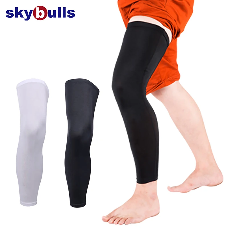 

Skybulls Sports Compression Leg Sleeve Basketball Football Cycling Knee Calf Support Running Shin Guard Outdoor Sports Safety