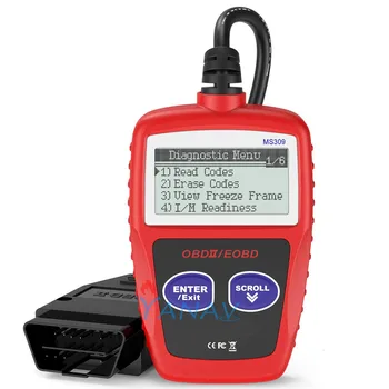 

MS309 OBD2 Car Code Reader diagnostic Scanner MaxiScan MS309 OBD2 OBDII Car Engine Code Reader MS 309 Auto Diagnostic Tool OBD2