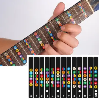

Guitar Sticker Guitar Fretboard Notes Labels Sticker Guitar Parts Fingerboard Fret Decals Acoustic Electric Guitar Accessories