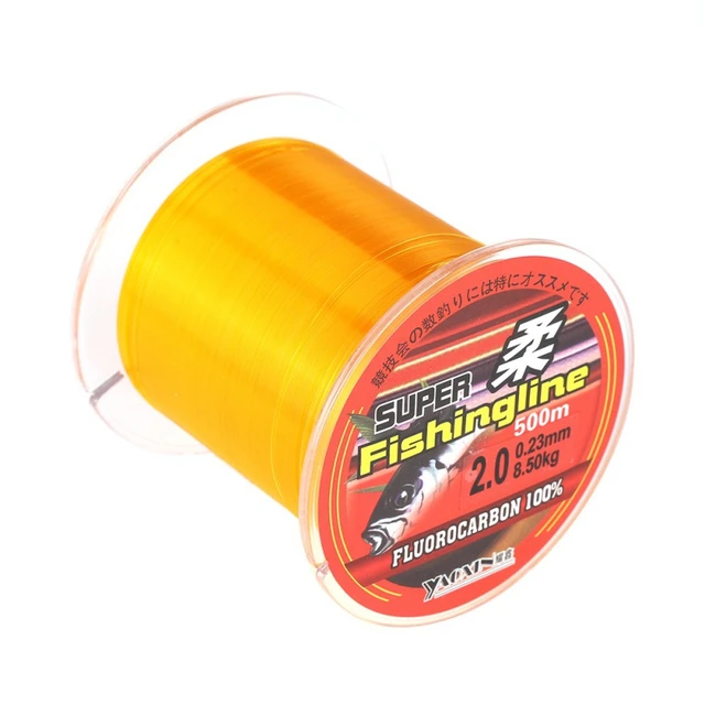 100m/200m/300m/500m Nylon Fishing Line Fluorocarbon Coated