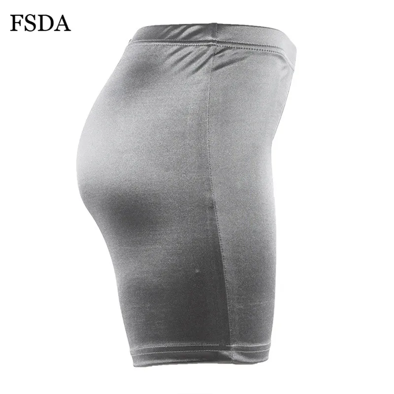FSDA, летние женские сексуальные байкерские шорты с высокой талией, серые, черные, неоновые, зеленые, спортивные, для спортзала, хит, шорты, уличная одежда, Женские Повседневные трусики