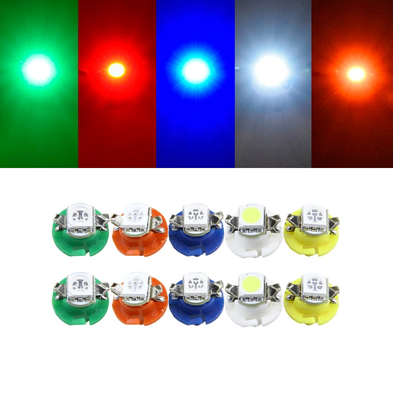 10 шт. Автомобильные светодиодные лампы для приборной панели 6000 К|car panel led light|led