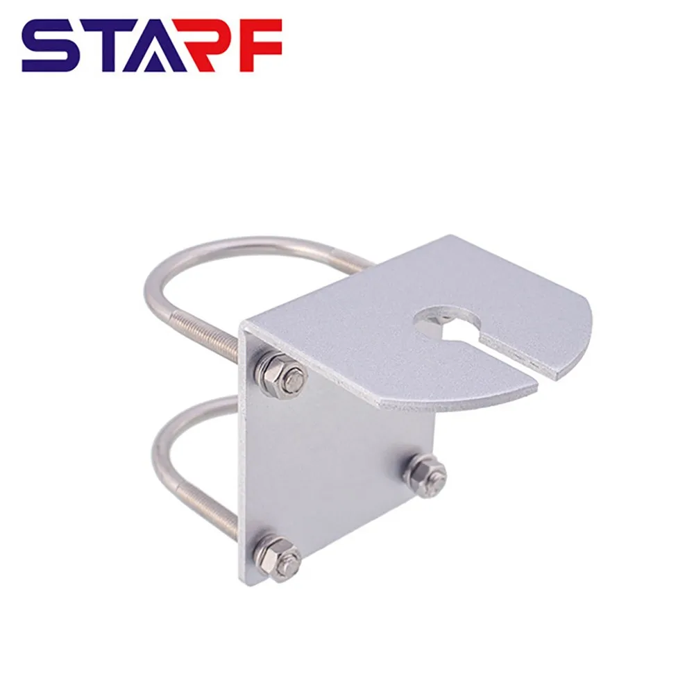 L Shape Antenna L-Bolt Clamp Wall Mount Stainless Steel Vehicle Base Outdoor Helium Miner Hospot Antenna Clip Code