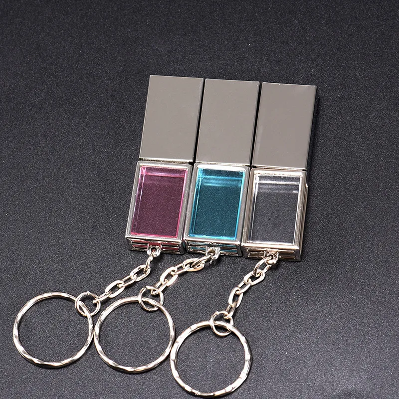 JASTER креативный usb2.0 Кристалл рамка+ брелок Модель Pendrive 4 ГБ 8 ГБ 16 ГБ 32 ГБ 64 ГБ флеш-накопитель USB флеш-накопитель подарок