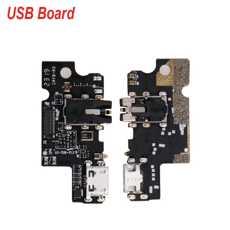 USB Board Для UMI umidigi A3 A3 Pro Мощность громкости Кнопка FPC и док-разъем платы гибкий usb-зарядный порт Замена кабеля аксессуары - Цвет: USB Board