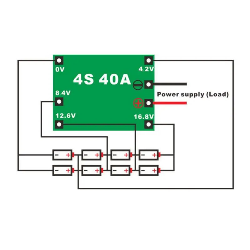 4S 40A плата защиты батареи PCB плата защиты зарядного устройства, смазка аккумуляторная печатная плата PCB BMS модуль