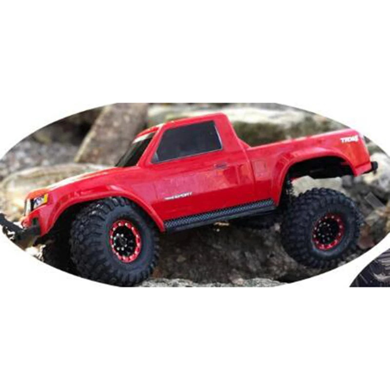 4 шт. алюминиевый сплав Замена 1,9 Beadlock Профессиональный RC Гусеничный концентратор аксессуары игрушки круглый обод колеса для TRX4(красный